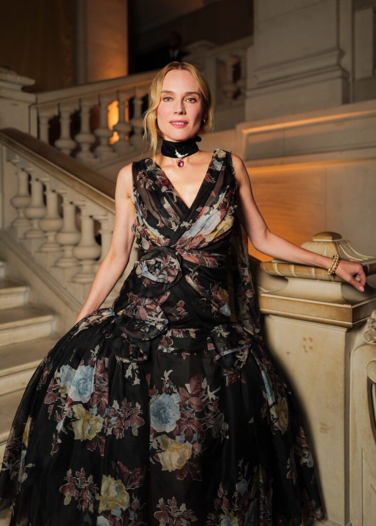 Diane Kruger no jantar da Tiffany & Co. | Crédito: Divulgação