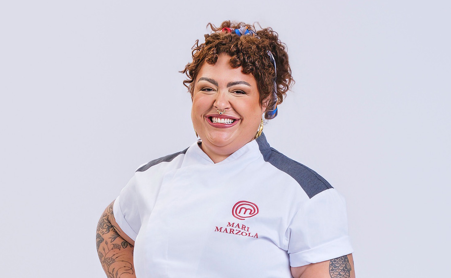 Mariana Marzola no MasterChef Profissionais | Crédito: Rodrigo Moraes/Band