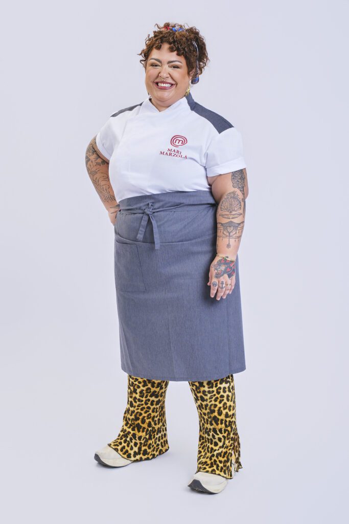 Mariana Marzola no MasterChef Profissionais | Crédito: Rodrigo Moraes/Band