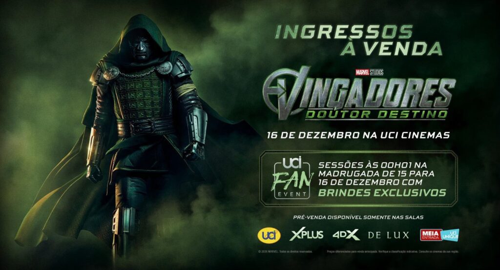 Pré-venda de Vingadores | Crédito: Divulgação