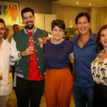 Douglas Oliveira, Isaac Amir, Marina Castanheira, Luciano Esteves e Silvia Robusti | Crédito: Rafael Cautella