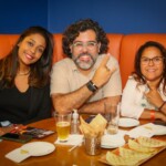 Gislaine Oliveira, Pedro Leão e Márcia Iolanda | Crédito: Rafael Cautella