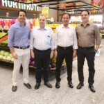 Murilo Savegnago, gerente de marketing; Antonio Aparecido Savegnago, vice-presidente executivo e presidente do Conselho de Administração; Chalim Savegnago, presidente-executivo; Rodolfo Pais Savegnago, Gerente Geral do Paulistão Atacadista (Diretoria do Grupo Savegnago) | Crédito: Phábrica de Ideias