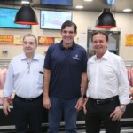 Antonio Aparecido Savegnago, prefeito Duarte Nogueira e Chalim Savegnago | Crédito: Phábrica de Ideias