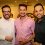 Jow Tardin, e Augusto e Rui Salvino | Crédito: Rafael Cautella