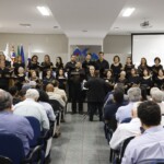 Cerimônia na AEAARP | Crédito: Rafael Cautella