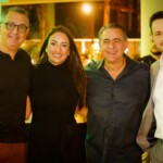 Adilson Haddad, Bella Haddad, Ricardo Telles e Rodrigo Camargo | Crédito: Rafael Cautella