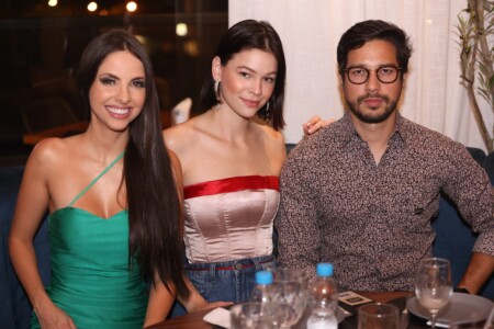 Jessie Caruzo, Malu Picasso e Gabriel Fagundes | Crédito: Rafael Cautella